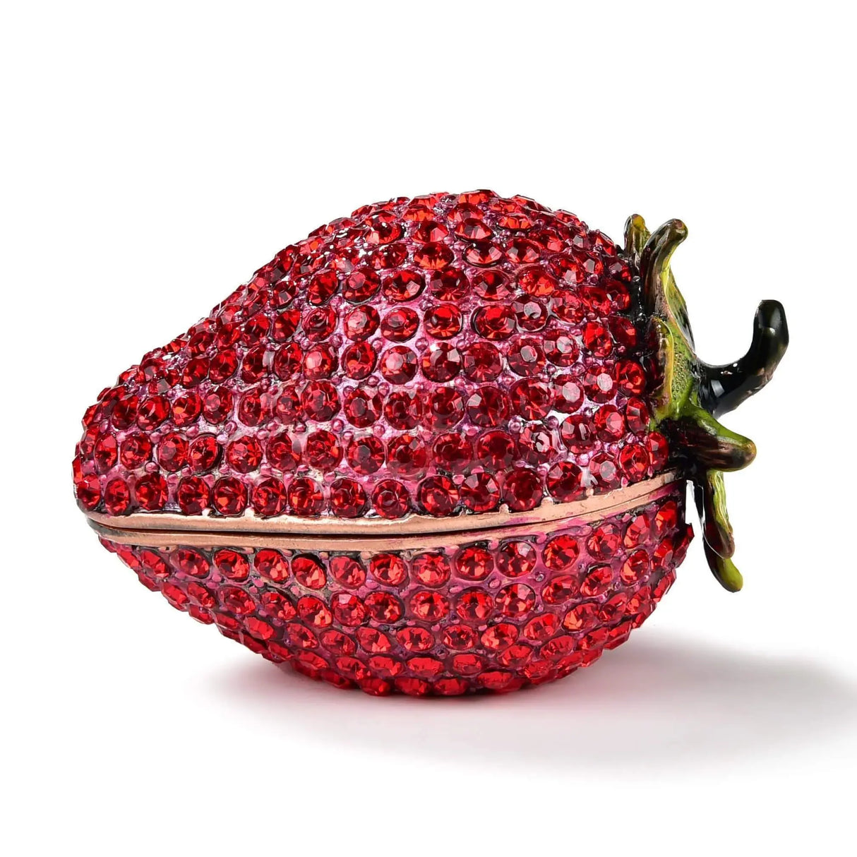 Red Strawberry Crystal Jewel Box
