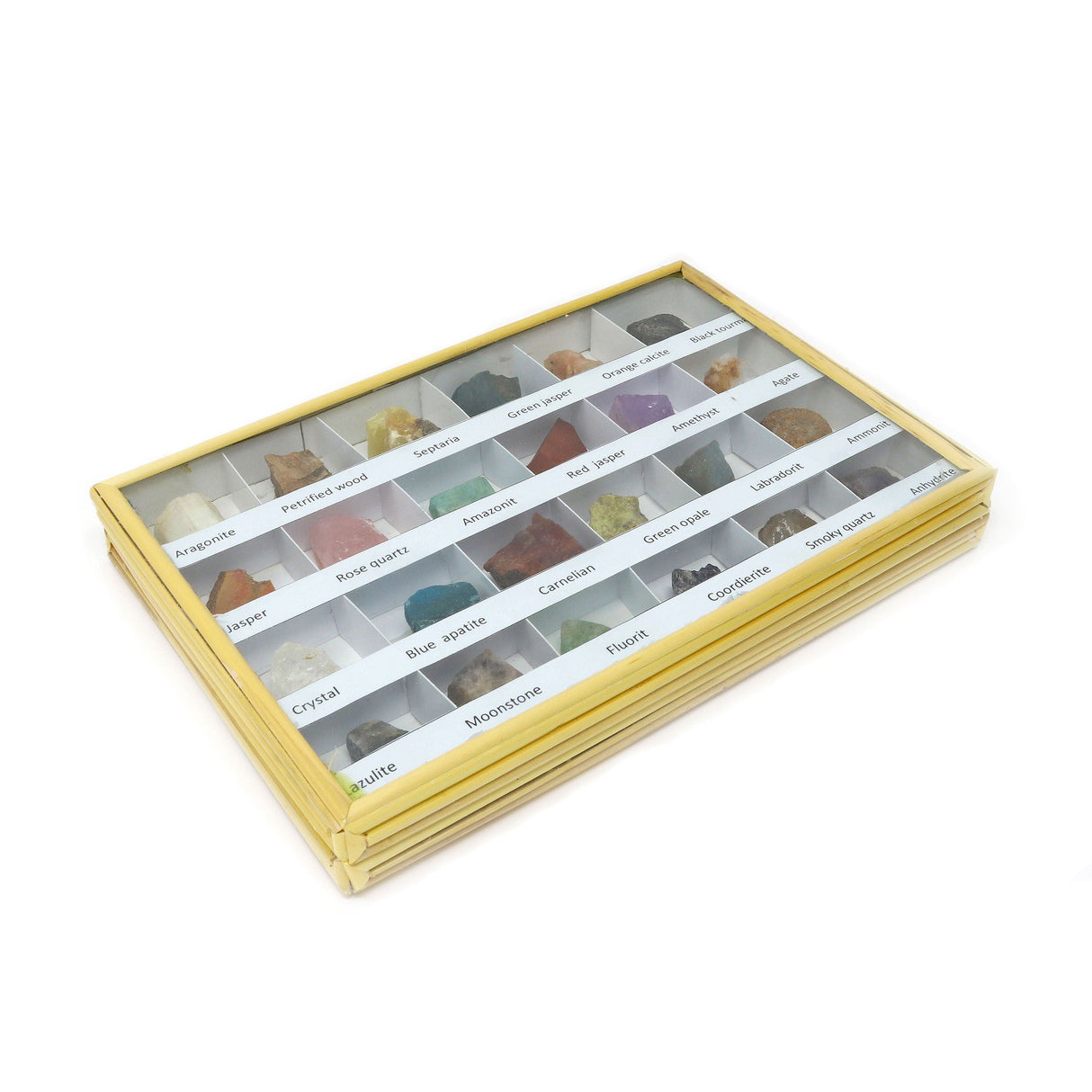 Kids Rock Hounding Kit in Bamboo Box - 24pc