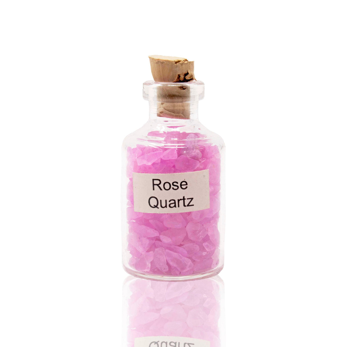 Individual Gemstone Bottle - Rose Quartz