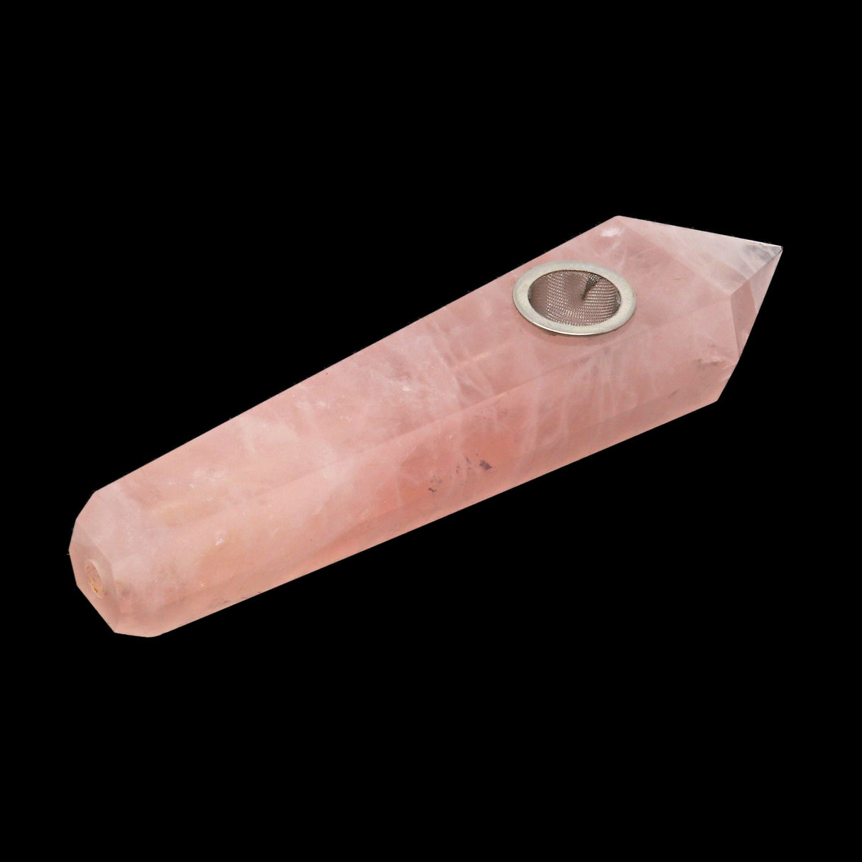 Rose Quartz Pipe