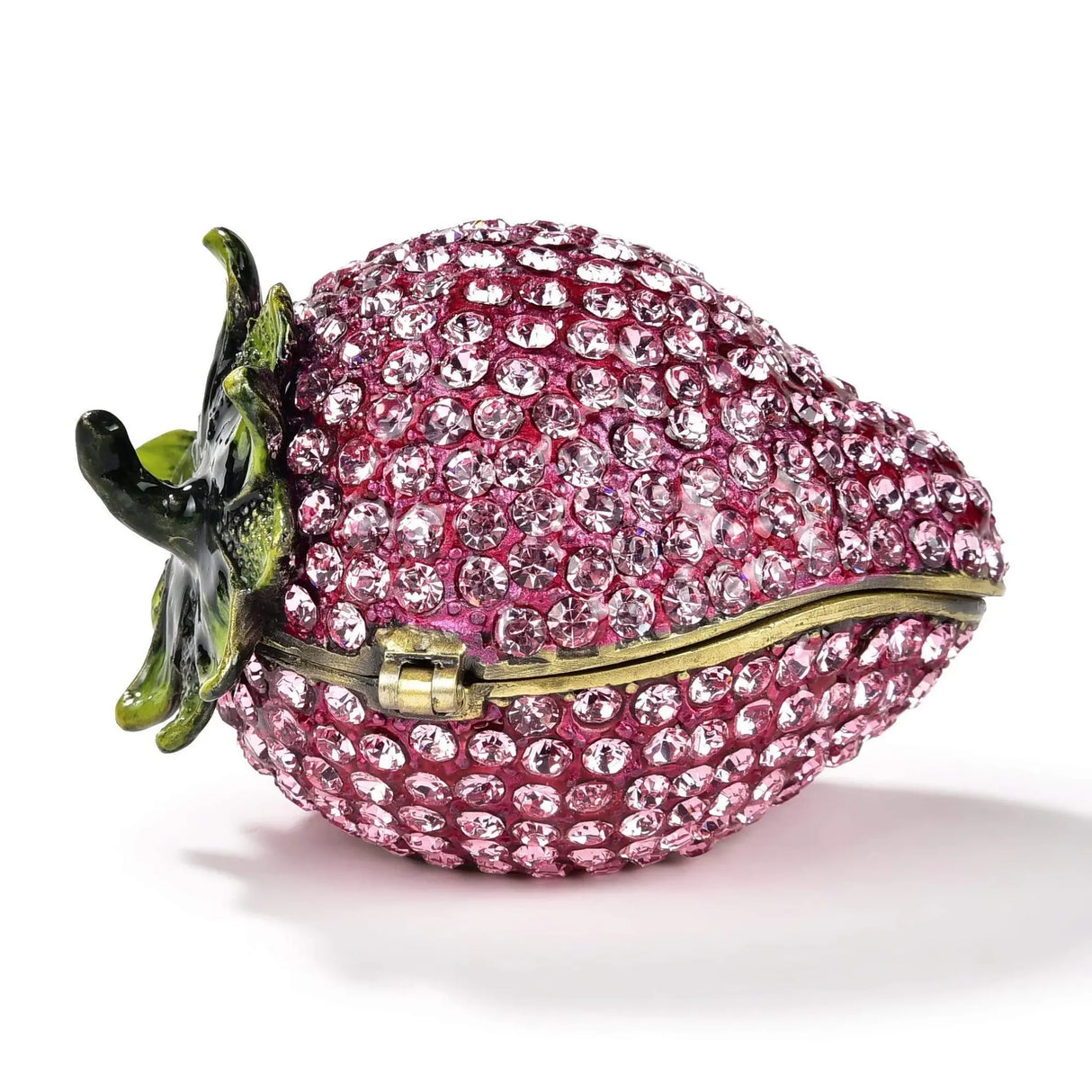 Pink Strawberry Crystal Jewel Box