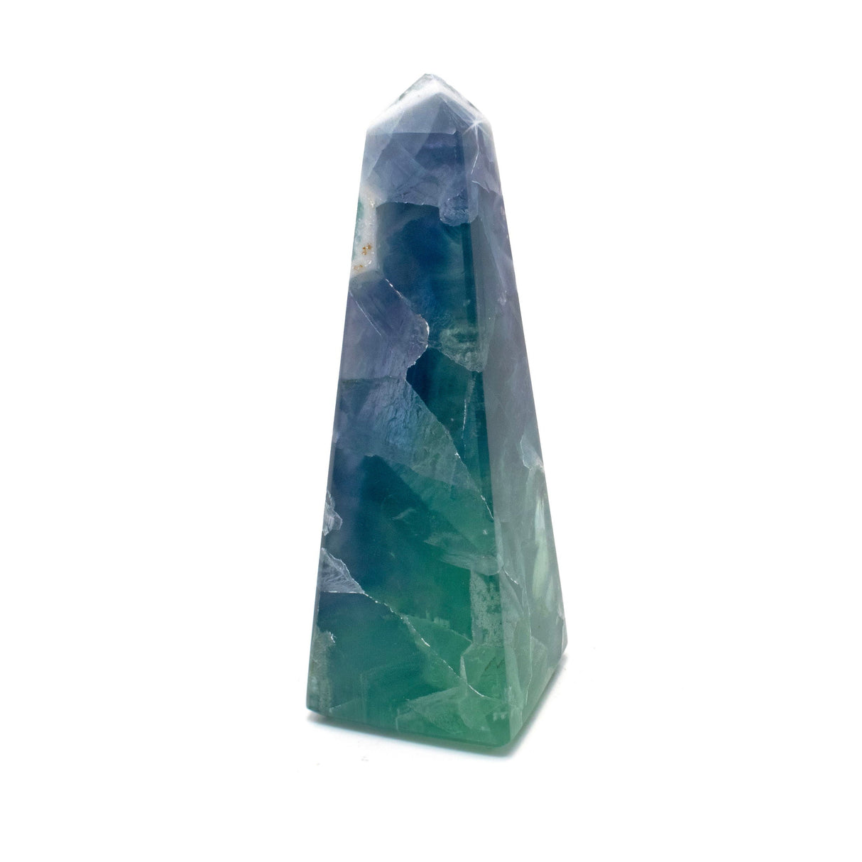 Rainbow Fluorite Obelisk