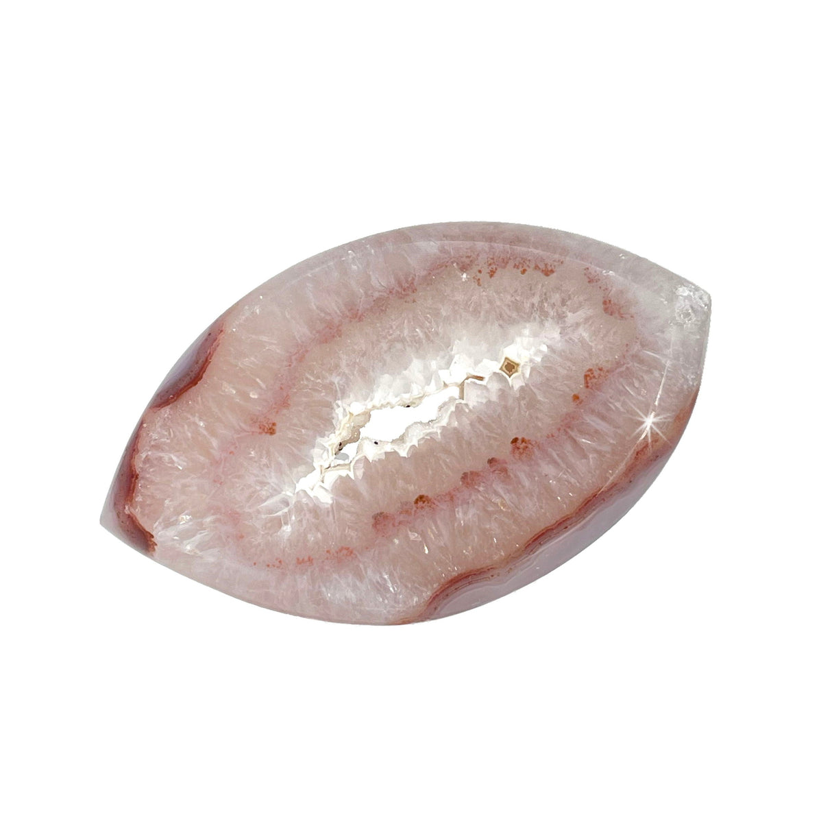 Agate Druze Geode Eye From Brazil