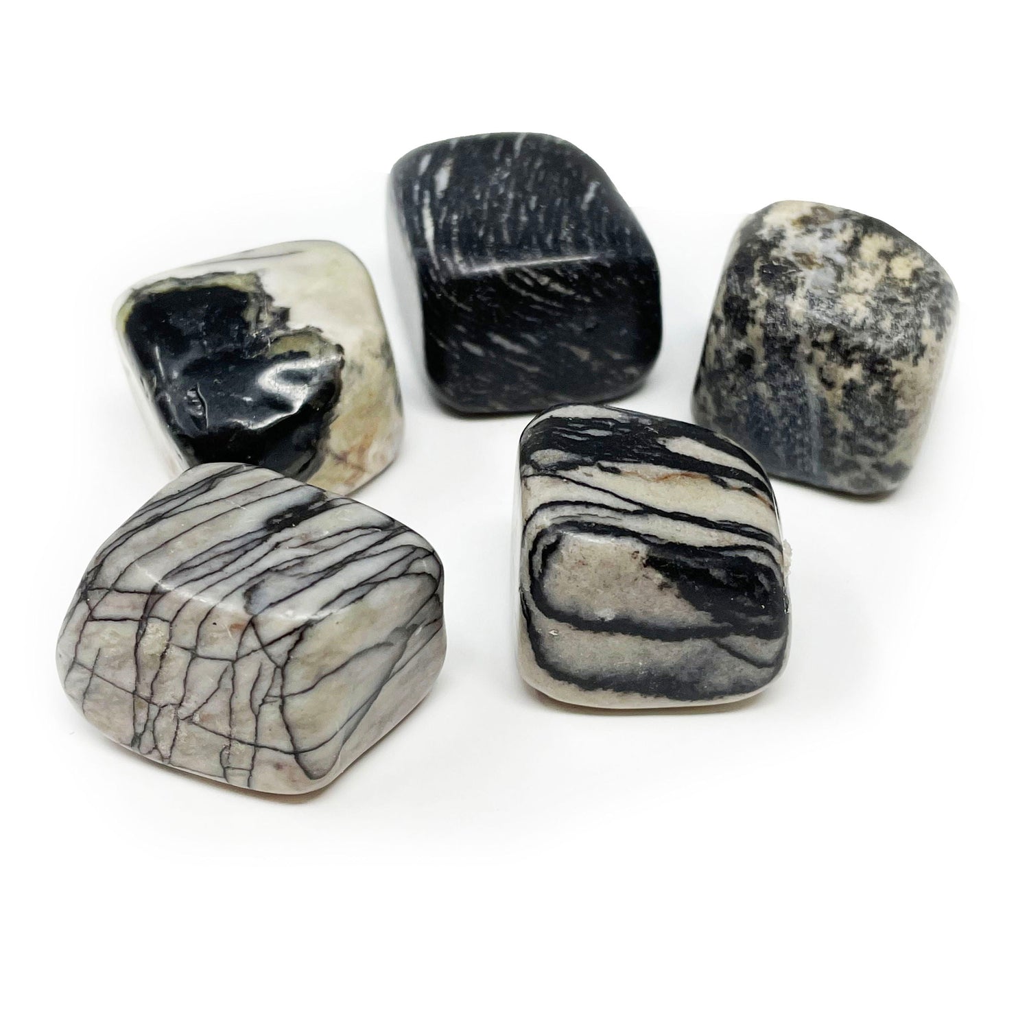 Tumbled Zebra Jasper Blocks From Egypt Aka Picasso Jasper (Singles)
