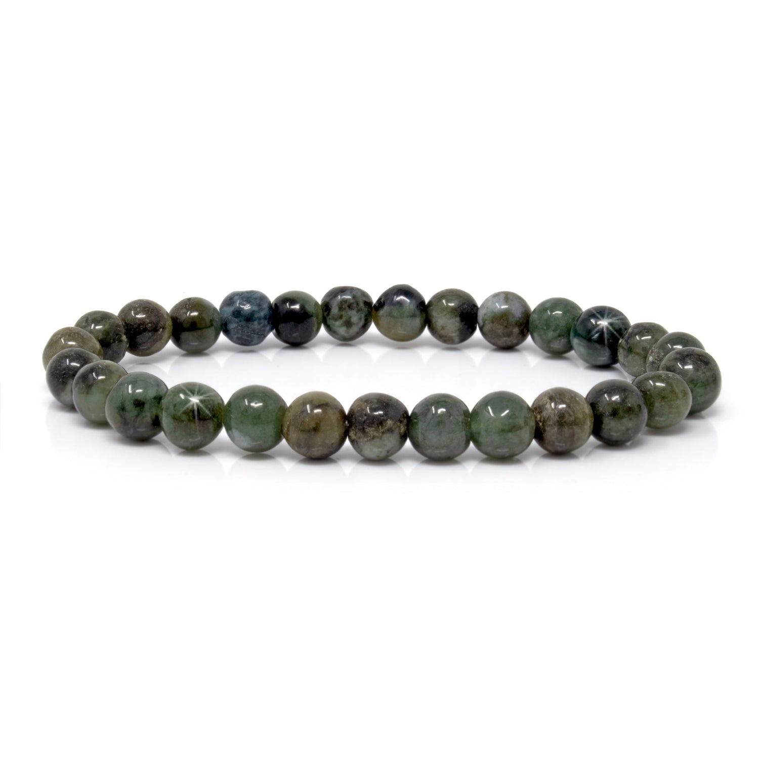 Jade Beaded Bracelet 6-7mm Rounds
