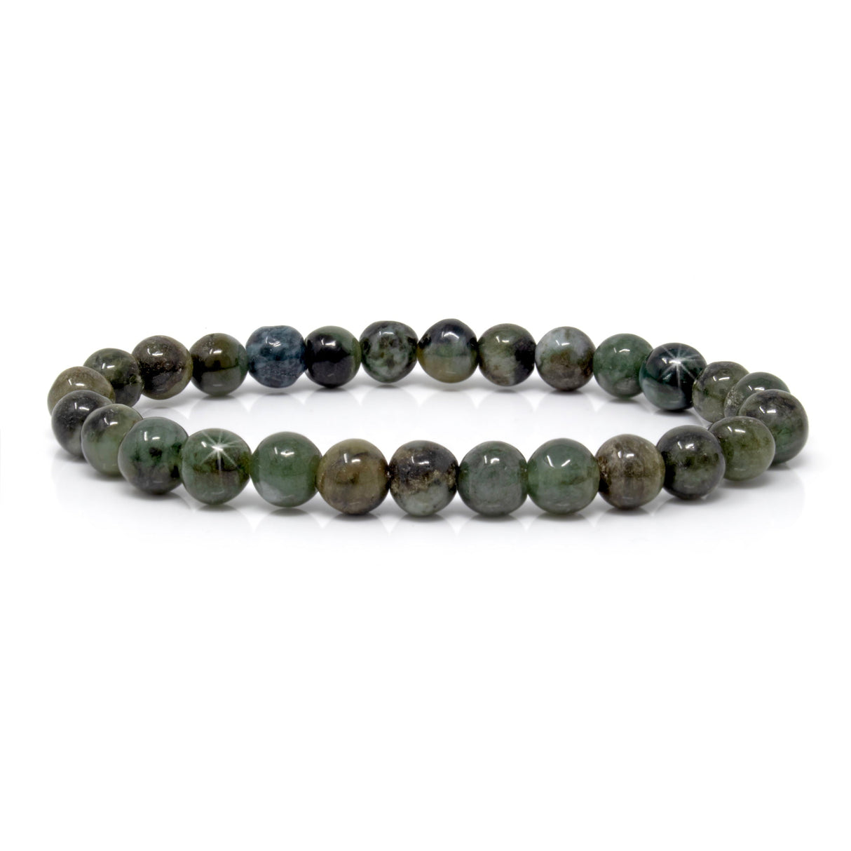 Jade Beaded Bracelet 6-7mm Rounds