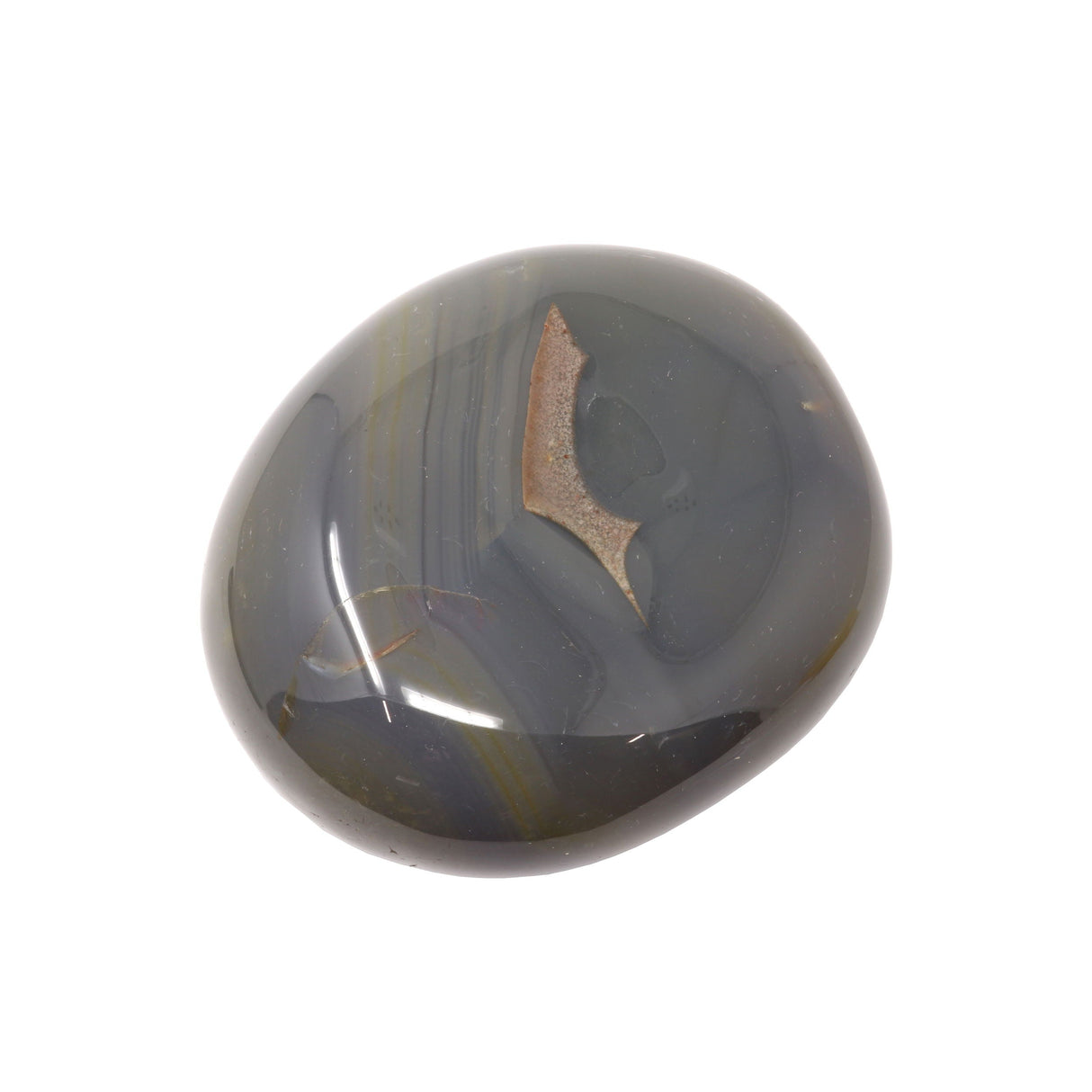 Agate Palm Stone Blue-gray Color