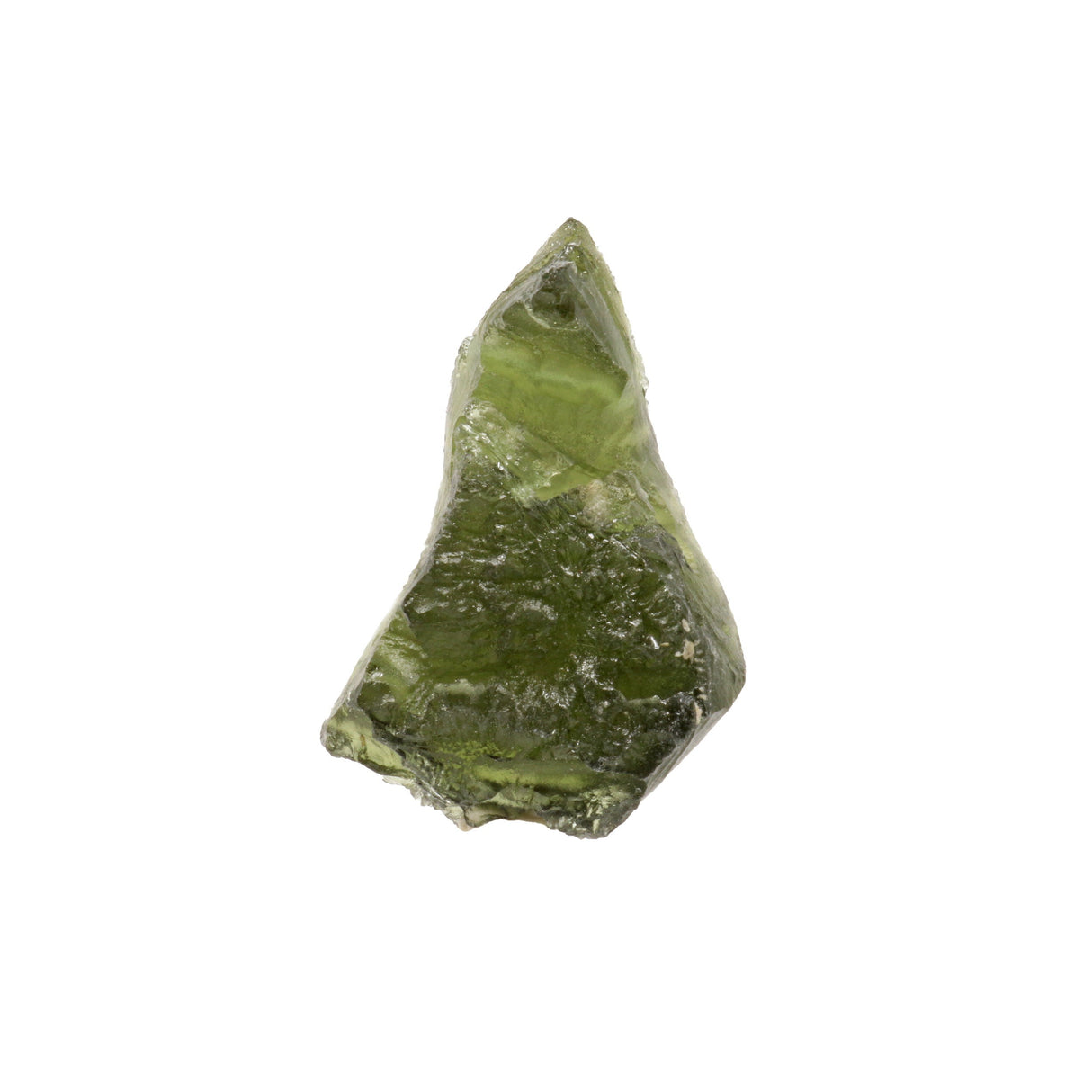 Moldavite Tektite Raw Nugget -in Gel Case