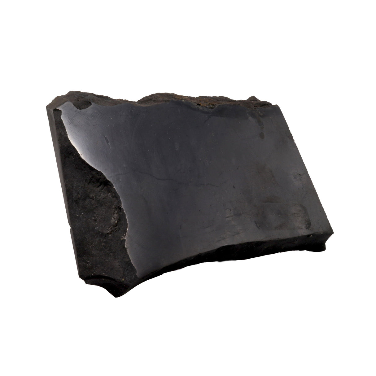 Shungite Slice with Polished Side