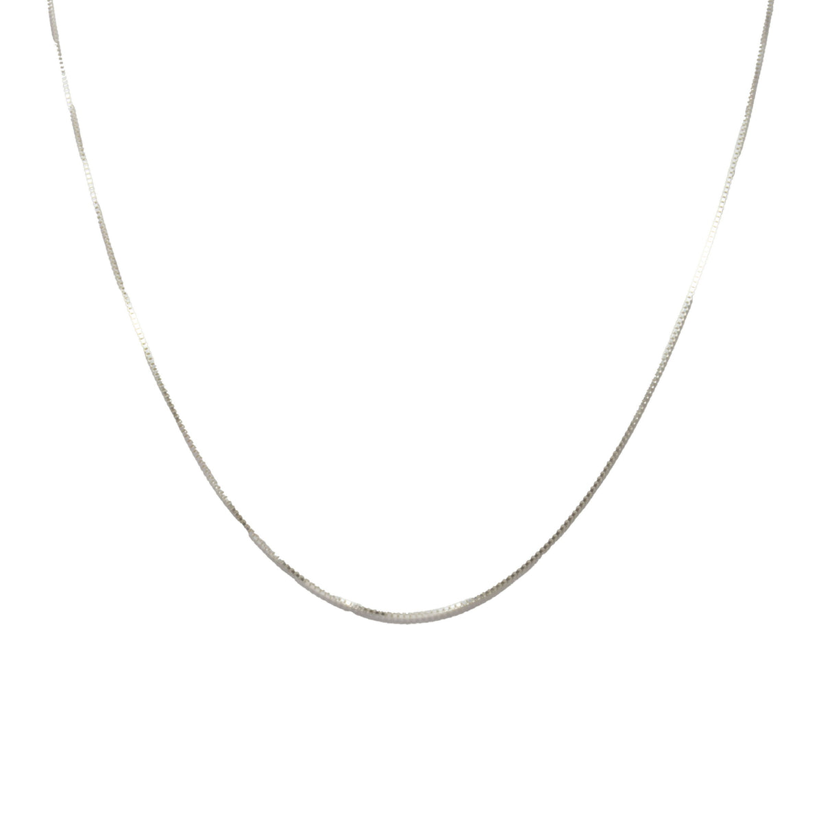 22" Box Chain Sterling Silver