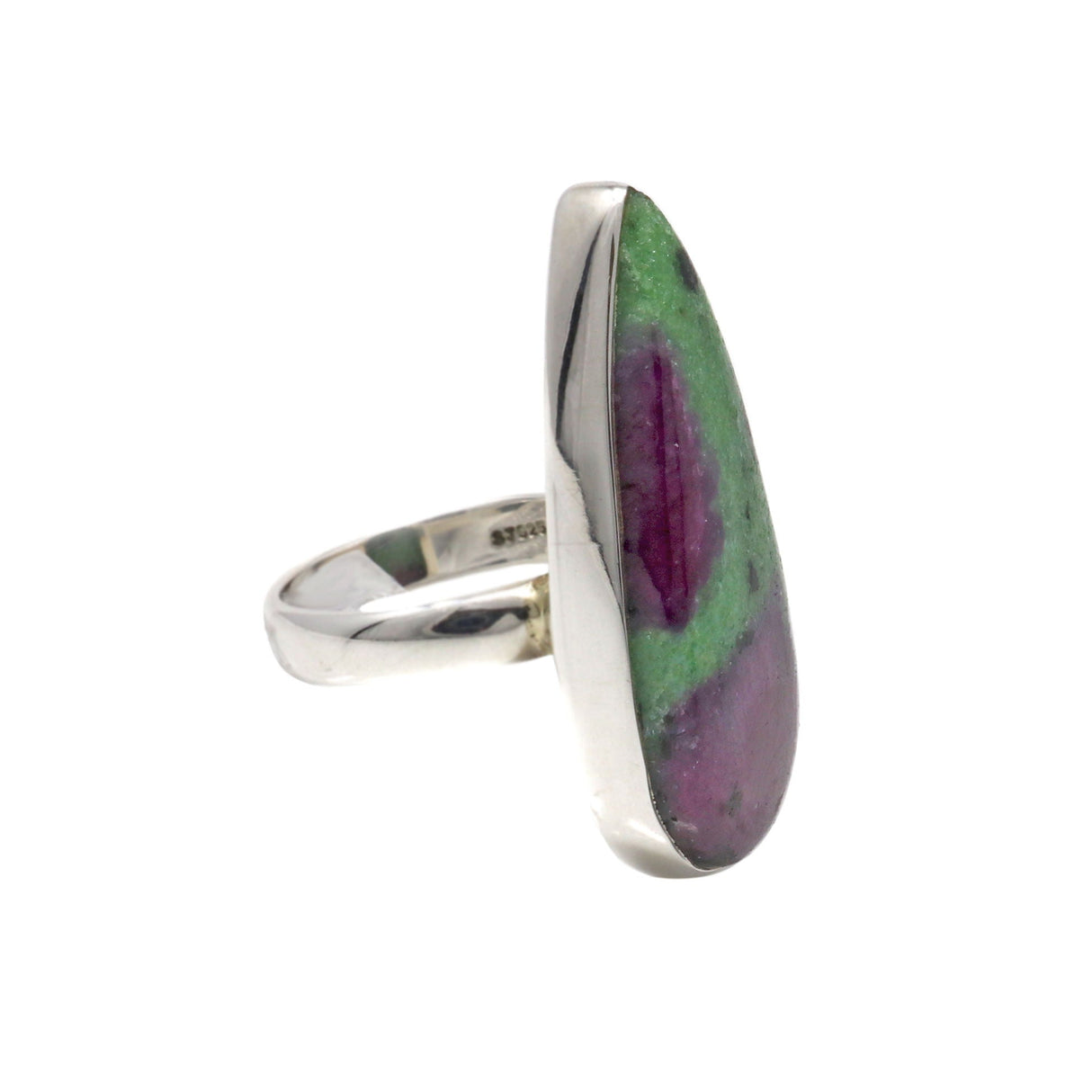 Ruby Zoisite Ring Size 6 - Drop