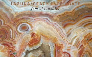 Laguna lace and crazy lace agate
