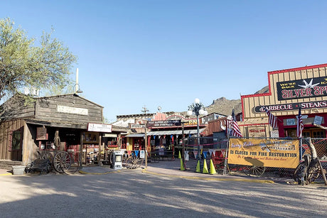 Frontier town just north of Phoenix. 