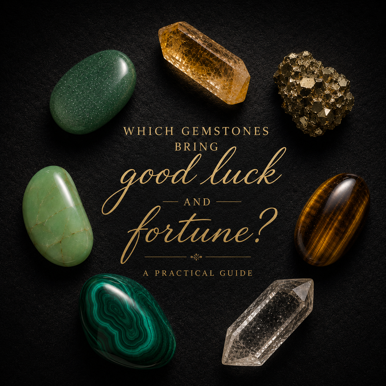 Which Gemstones Bring Good Luck and Fortune?