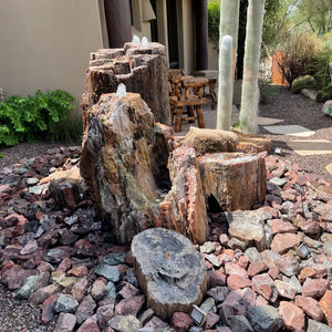 Petrified Wood Fountains
