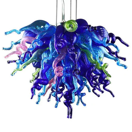 Hand-Blown Glass Chandeliers