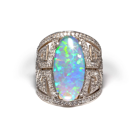Opal Rings