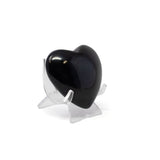 Rainbow Obsidian Heart on Lucite Stand