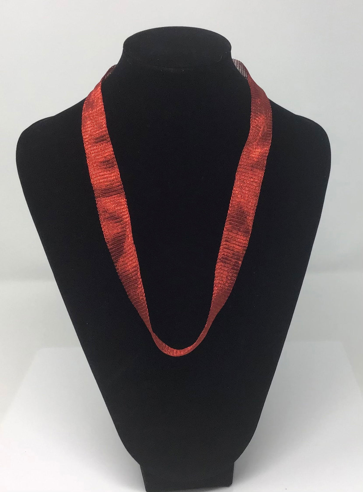 22" Red Titanium Chain