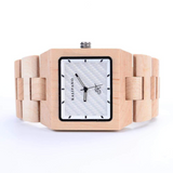 Empire Maple Wood Watch with Bamboo Box