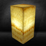 Aqua Café Onyx Square Pedestal Luminary