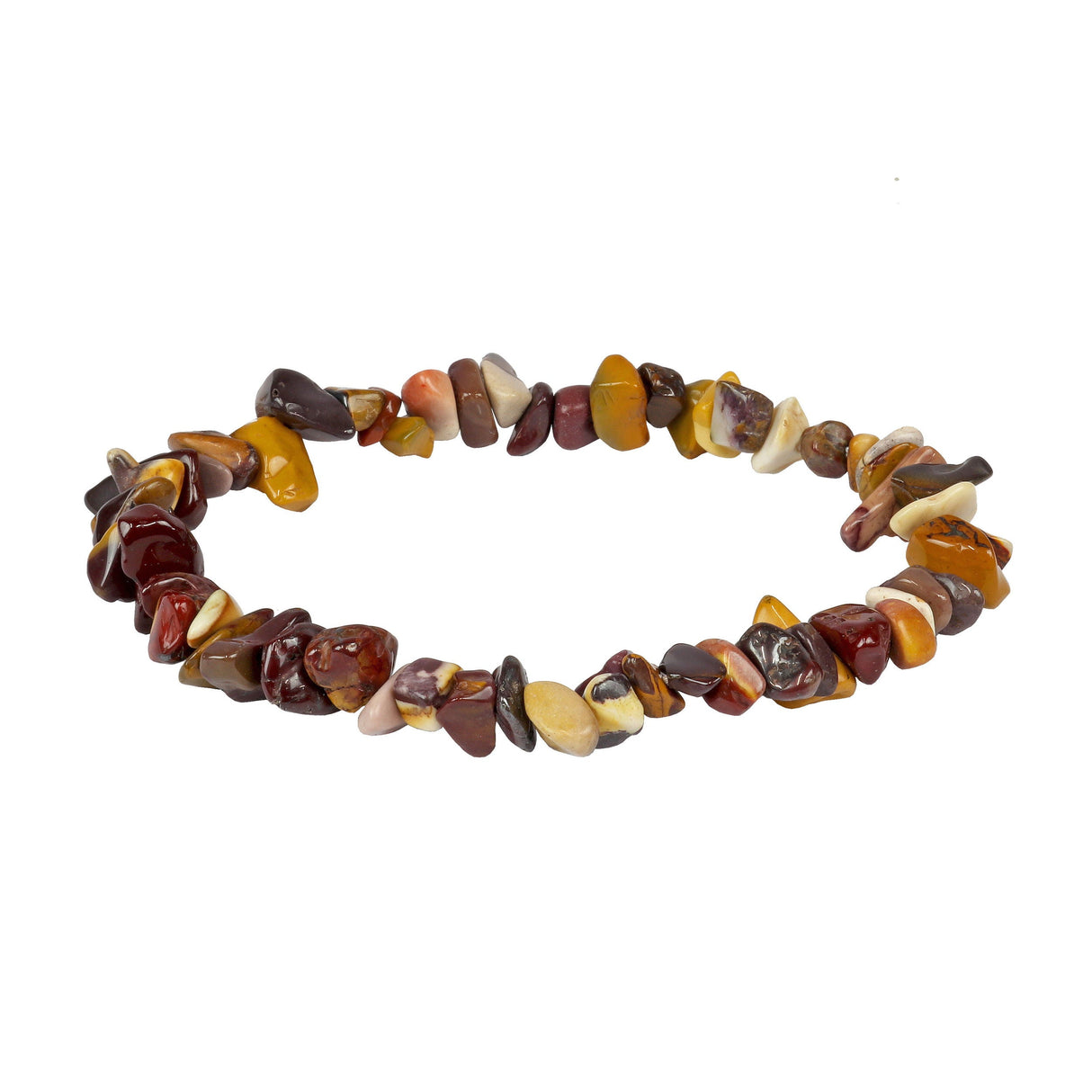 Mookaite Beaded Bracelet Chip