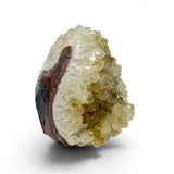 Natural Citrine Crystal Cluster - Polished Stalactite Bulb with Cut Base