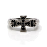 Maltese Cross Stainless Steel Ring