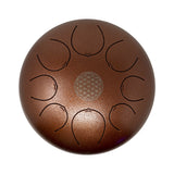 30cm Pentatonic Steel Singing Drum - Metal Red