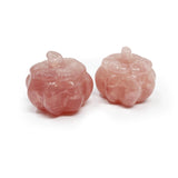 Rose Quartz Pumpkin Carving - Sold in Singles