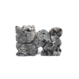 Larvikite 2" Dragon Carving