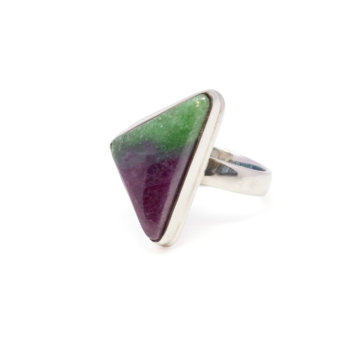Ruby Zoistite Ring -Cabochon