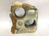 Green Talan Onyx Wine Rack with 2 Holes