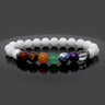 8mm Chakra Beaded Bracelet