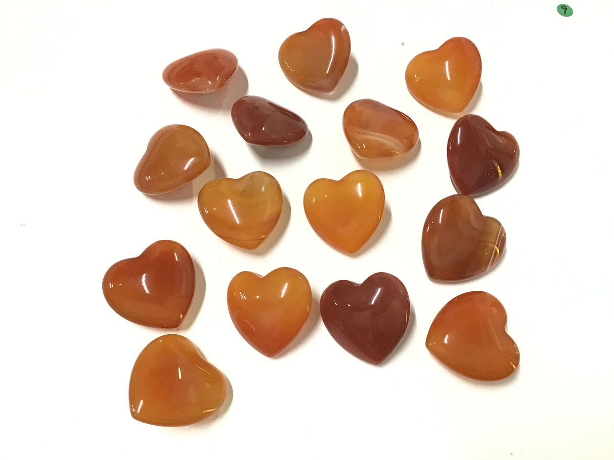 View of Carnelian Heart Magnet