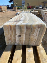 Zebra Fossil Onyx Pillar Fountains