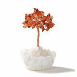 Beaded Gemstone Crystal Tree