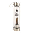 Crystal Water Bottle With Neoprene Sleeve