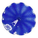 Wall Plate Large - Blue Pinwheel