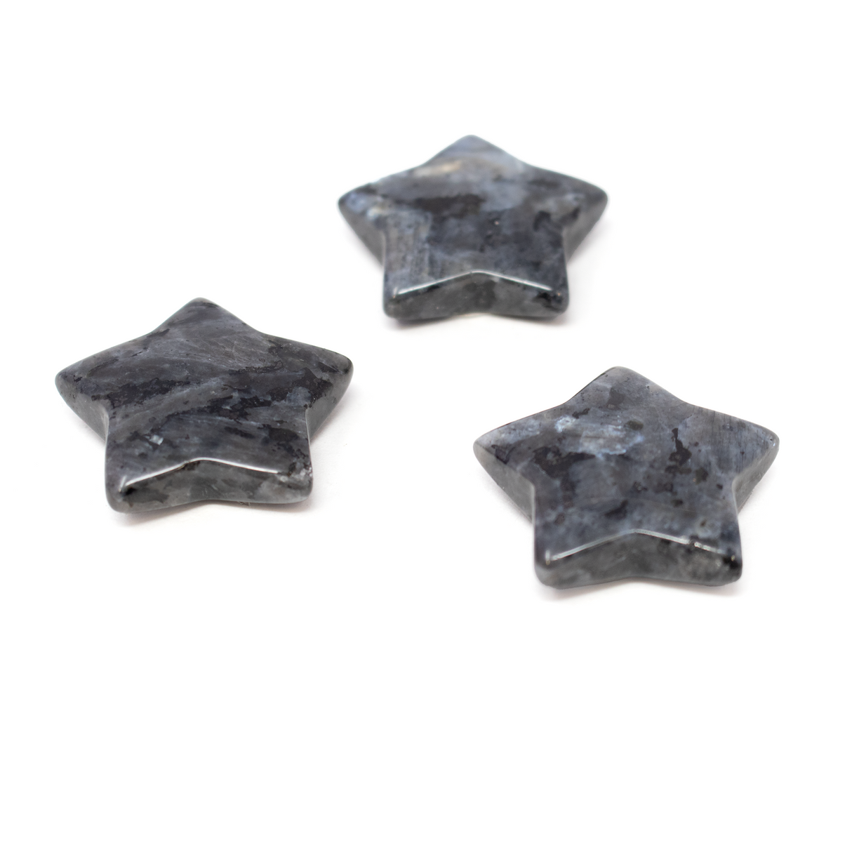 Larvikite Star Carving