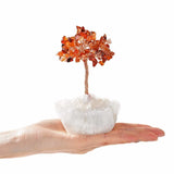 Beaded Gemstone Crystal Tree