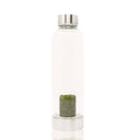 Crystal Water Bottle With Dome