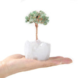 Beaded Gemstone Crystal Tree