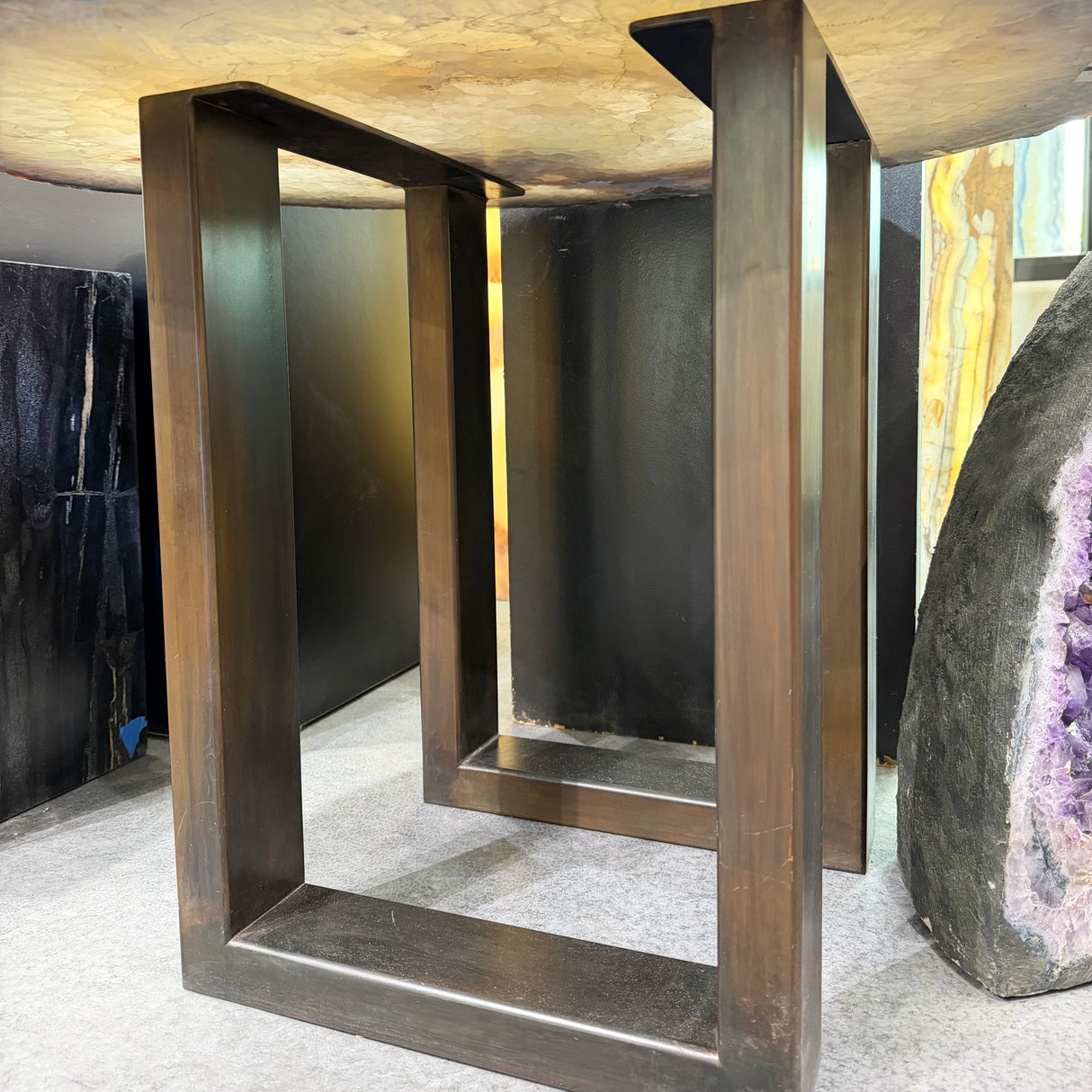 Square U Table Base