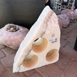Rustic Onyx Wine Rack with 3 Holes