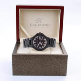 Explore Black Sandalwood Watch with Bamboo Box