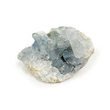 Celestine Specimen on Lucite Stand