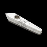 Hand Carved Crystal Pipes
