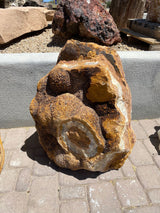 Green Talan Onyx Boulder Fountain - Bulls Eye