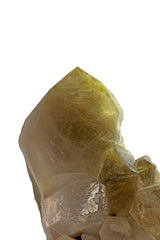 Rutile Quartz Cluster on Custom Rotating Artisan Stand